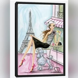Paris 8 1/2"x11" Wall Art